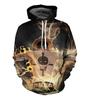 Sudadera con capucha y cuello alto con impresión digital 3D de One Piece King of Navigation Lufei, sudadera de animación para cosplay, venta directa