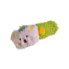 Novo grampo de cabelo de pelúcia de urso de desenho animado fofo para outono e inverno, clipe para franja lateral, grampo tipo bico de pato, acessório de cabelo
