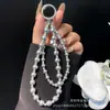 Correa para Teléfono DIY Dahua Pearl con un Toque de Alta Gama, Correa para Teléfono con Cuentas Espaciadoras, Correa de Mano, Colgante Exquisito para Bolso de Muñeca