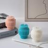Nova Vela Aromática de Cera Geométrica em Coluna Decorações para Casa Transfronteiriças Ins Adereços para Fotos Cerimônia de Casamento