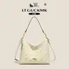 Bolsa Transfronteiriça 2026 Novo Modelo Laurel Grande Capacidade Bolsa Hobo Bolsa de Axila Clássica Monograma Bolsa de Ombro Transversal