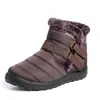 Comercio Exterior Transfronterizo 35-44Ab Zapatos de Algodón Nieve Algodón Zapatos de Algodón Impermeables Cálidos Zapatos para Mamá Talla Grande Botas de Nieve para Mujer