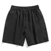 Shorts Deportivos de Verano Finos Estilo Americano de Secado Rápido para Hombre con Cuadrícula de Burbujas a la Moda, Largo hasta la Rodilla, Largo Medio