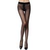 Medias Finas de Seda Hilada de Núcleo en T para Mujer Medias Finas Negras Color Carne Antidesprendimiento Sexy Negro Jk Popular Ins Negro