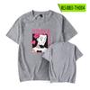 Nueva camiseta periférica Hunter Sizzo de tiempo completo, tendencia urbana, camiseta de verano de cuello redondo y manga corta, estilo holgado para parejas.
