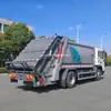 Exportação de caminhão compactador de lixo elétrico puro com capacidade de 15 metros cúbicos e autonomia de 300 quilômetros, novo desconto em saneamento e remoção de resíduos