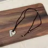 Collar con Letra Corazón de Plata Personalidad Coreana para Mujer Verano Dulce Fresco Chica Picante Gargantilla Cadena para Suéter de Lujo Ligero Nicho