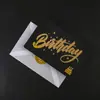 Bendición de Negocios Negra Tarjeta de Felicitación de Gama Alta Exquisita Estampado en Caliente Bendición Literaria Postal de Agradecimiento Tarjeta Pequeña Hecha a Mano DIY