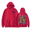 Sudadera de Merchandising de la Gira del Álbum de Bad Gyal Moda Hip-Hop High Street Sudadera Unisex Retro Casual con Capucha
