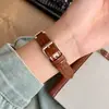 Cadena de Cobre Circonita Trébol de Cuatro Hojas Nácar Correa de Cuero Adecuado para Apple Watch iWatch 12ª Generación 11/10