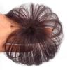 Peruca Feminina Topo da Cabeça Peça de Reposição Cabelo Real Peça de Reposição Topo Feminino Cobertura para o Topo da Cabeça Cabelo Branco Peça de Cabelo Real Peça de Cabelo Adicional