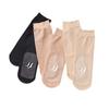 Medias de seda antideslizantes, calcetines finos para mujer, calcetines de seda cristalina, calcetines invisibles transparentes de seda, calcetines cortos de verano, calcetines de tubo medio, color carne