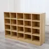 Nuevo Armario de Almacenamiento para Jardín de Infancia Armario de Almacenamiento para Juguetes Infantiles Armario de Enseñanza Montessori Estantería Armario para Zapatos Armario de Esquina Armario para Mochilas