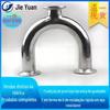 Tê de Aço Inoxidável Soldado Tipo Grampo Rápido U-shaped 304 Novo Sanitário de Grau Alimentício Polido Interna e Externamente