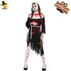 Halloween Ghost Festival Adulto Mulheres Bloody Nuns Vestido Longo Carnaval Festa Fantasia cosplay Fantasia