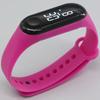 Reloj digital con luz blanca LED, resistente al agua, directo de fábrica, para estudiantes, parejas, deportes de ocio, pulsera táctil.