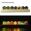 Bola de Cristal Luminosa con Grietas de Hielo de Colores Luz de Noche Adornos de Entrada Decoración de Oficina Regalo de Cumpleaños de Alta Gama