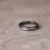 Anillo de Pareja S925 Plata de Ley Verde Tanabata Seda Blanca Cabello Blanco Diseño Geométrico Nicho Estilo Nacional Dibujo Temperamento Anillo Suelto