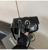 Bolso Transfronterizo para Axila, Bolso Mediano Transfronterizo para Mujer, Bolso Cuadrado Pequeño Cruzado, Nuevo Estilo Retro, Hombro Único, Texturizado, Casual, de Nicho