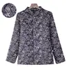 Jaqueta Feminina de Lã de Camelo para Inverno, Acolchoada com Algodão, com Veludo e Espessada, para Meia-idade e Idosos, Roupa Externa, Top Solto, Tamanho Grande, Manga Longa, Roupa de Mãe