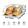 Caja de Almacenamiento de Sombreros Totalmente Transparente Caja con Cremallera a Prueba de Polvo Gran Capacidad Apilable Caja de Almacenamiento para Gorras de Béisbol Caja para Hormigas