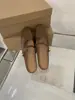 Primeiro Encontro com a Sra. Meias-pantufas Abertas Ji para Mulheres, Uso Externo de Verão, Sapatos Individuais Prateados Estilo Coreano, Estilo Fada Francesa, Sapatos Rasos de Festa