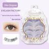 Conjunto de quatro pares de cílios postiços artesanais H3 Comic Eyelash Sharp Fishwire Stalk Natural Soft Eyelash Atacado N03