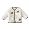 Novedades Otoño e Invierno Unisex Elegante Estilo Coreano Chaqueta Gruesa Acolchada de Algodón para Niños para Uso al Aire Libre Ropa de Algodón con Dibujos para Otoño e Invierno
