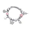Panjia Cross-Border 2025 Nova Pulseira com Pingente de Contas Coloridas Criativa e Personalizada Atacado em Estoque
