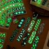 Curita Luminosa Nueva de Dibujos Animados para Niños Transfronteriza Varios Diseños de Dibujos Animados Curita Fluorescente Luminosa Nocturna