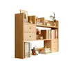 Estante de Almacenamiento de Escritorio de Madera Maciza Tablero Ecológico Estantería para Libros Infantiles Mesa de Almacenamiento de Escritorio Estantería de Mesa Armario de Almacenamiento Estante Organizador Vertical