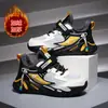 Zapatos para niños al por mayor zapatos deportivos temporada de primavera y otoño temporada escolar zapatos para correr niños medianos y grandes malla cuero zapatos casuales antideslizantes resistentes al desgaste