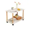 Estante de Armazenamento para Impressora Suporte de Transmissão de Chão Prateleira Móvel Multicamadas Estante de Armazenamento Sob a Mesa Suporte para Copiadora