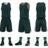 Traje de Uniforme de Baloncesto para Hombres y Mujeres Estampado de Secado Rápido Chaleco Deportivo Estampado Entrenamiento Uniforme de Equipo Estudiante Universitario Jersey Americano de Doble Cara