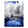 Pintura de Diamante 5D Novo Diamante Completo Sala de Estar Residência da Montanha Fuchun Figura Ponto Cruz Paisagem Tijolo Mostrar Adesivo Diamante 2021 Adesivo de Ponto