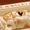 Anillo Abierto de Circonita con Forma de Corazón Estilo Minimalista Ins Europeo y Americano, Diseño de Nicho, Anillo de Lujo Ligero, Anillo de Dedo del Pie, Joyería Personalizada para la Mano