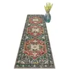 Alfombrilla de Entrada Estilo Étnico Estilo Retro de Alta Venta Transfronteriza Amazon Temu, Alfombra de Pasillo Resistente a Manchas y al Desgaste
