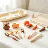 Serie de Acción de Gracias en stock transfronteriza desde la fábrica de origen: Tapas de goma blanda de PVC para bolígrafos y cubiertas para puntas de bolígrafos, accesorios neutros para bolígrafos de tinta.