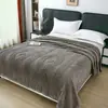 Manta de Franela Jacquard, Manta de Franela Jacquard Tridimensional, Engrosada y de Alto Peso, Adecuada para Todas las Estaciones, Manta para Cubrir el Sofá