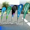 Banderas de playa personalizadas de Amazon, banderas con forma de cuchillo, banderas de pluma, letreros publicitarios de playa, banderas hechas a medida según tu diseño, banderas de relleno de agua al por mayor