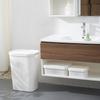 Cesto de Roupa Grande para Uso Doméstico, Direto do Fabricante, Cesto de Roupa de Plástico de Estilo Japonês 60L com Tampa, Grande Capacidade