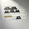 Gancho de PVC transparente, gancho de plástico, gancho autoadhesivo de color para caja de embalaje de agujero de avión PET, gancho adhesivo para caja de embalaje de cable de datos