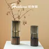 Decoração de Vaso de Luxo Leve de Alta Qualidade, Vaso de Vidro Simples e Criativo para Flores Frescas, Rosas, Lírios, Decoração de Arranjo de Flores para Mesa de Sala de Jantar