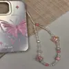 Ins Lindo Cordón Estrella DIY Colgante de Cuentas para Teléfono Móvil Cadena para Cámara de CCD Colgante de Muñeca