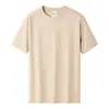 [Camiseta Refrescante de Acetato Modal de Peso Pesado] Camiseta de Manga Corta de 280g para Hombre, Nuevo Estilo de Verano, Color Sólido, Capa Base Transpirable