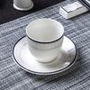Conjunto de Louças Cerâmicas para Casa Combinação Cozinha Privada 6 Peças Louças Hotel Piso Mesa Louça de Porcelana Óssea