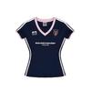Camiseta Deportiva de Manga Raglán Y2K Retro Americana de Manga Corta para Mujer, Corta, Spice Girls, Ajustada, Verano, Cuello en V, Hombro Descubierto para Mujer