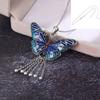 Collar con Colgante de Plata 999 Mariposa Borla de Seda Suzuki Cadena para Clavícula de Mujer Estilo Nacional de Moda Colgante Chino Nuevo