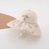 Sombrero de Bebé Primavera y Verano Transpirable Ala Ancha Sombrero de Pescador Estilo Coreano para Niños Moda Sombrero para el Sol de Exterior Lindo Sombrero de Protección Solar