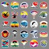 50 Stickers de Graffiti de Paracaidismo Personalizados Transfronterizos Deportes Extremos Decorativos Taza de Agua Funda para Teléfono Móvil Equipaje Stickers Creativos
